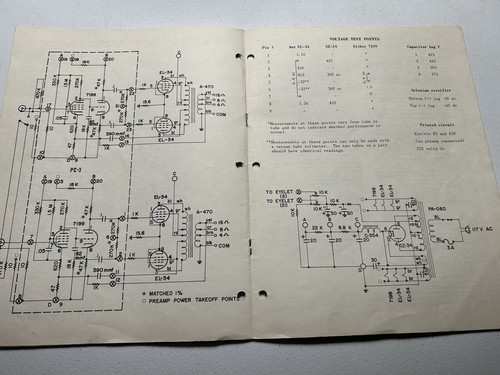 Dynakit Stereo 70 Amplifier Amp Instructions Assembling Original OEM Genuine - Picture 5 of 5