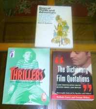 Interesting lot of (3) Classic Film Books!!