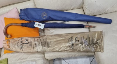 Mario Talarico Naples umbrella unique piece barked chestnut