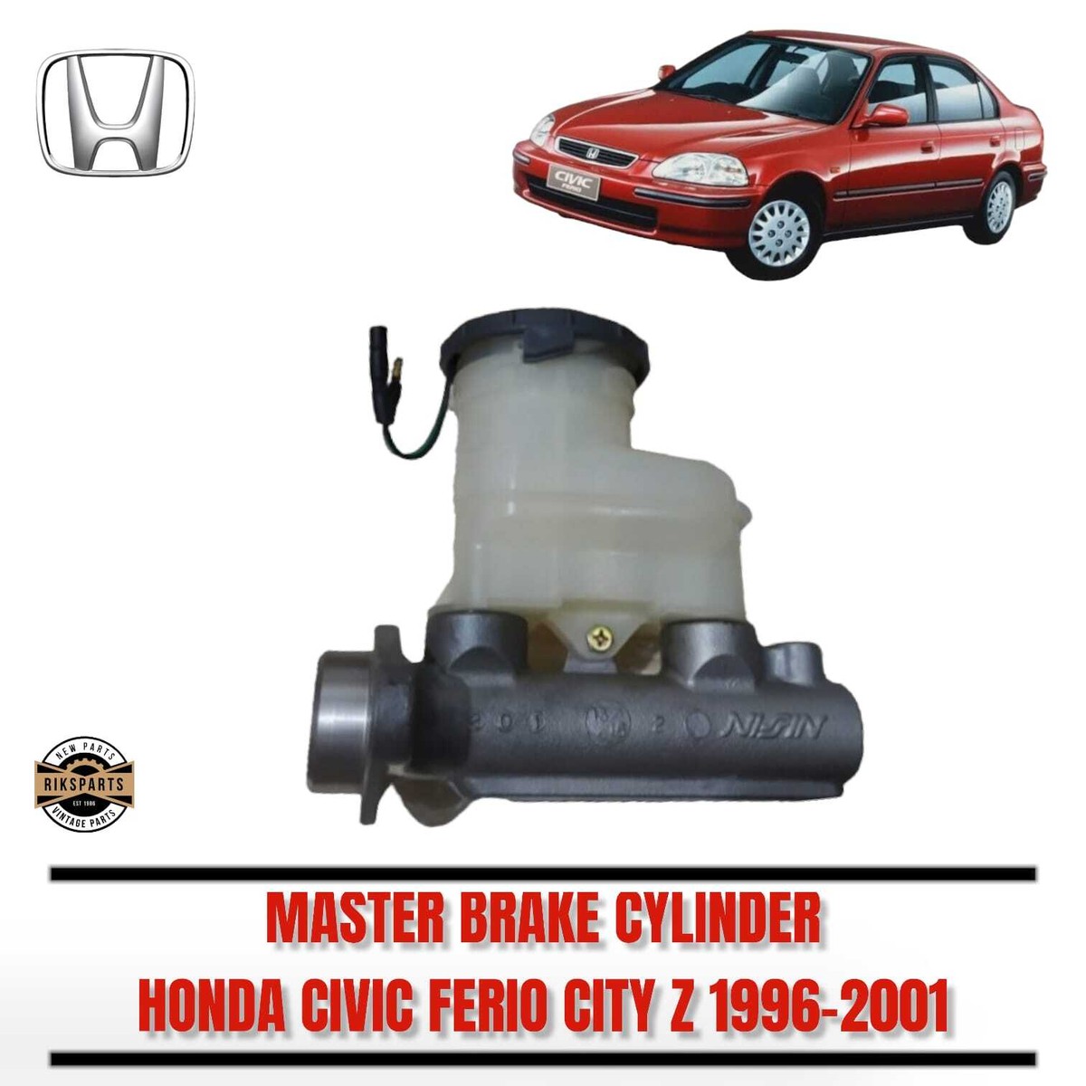 Honda Civic EG10 1996-2000 BRAKE MASTER CYLINDER 46100-SX8-T02