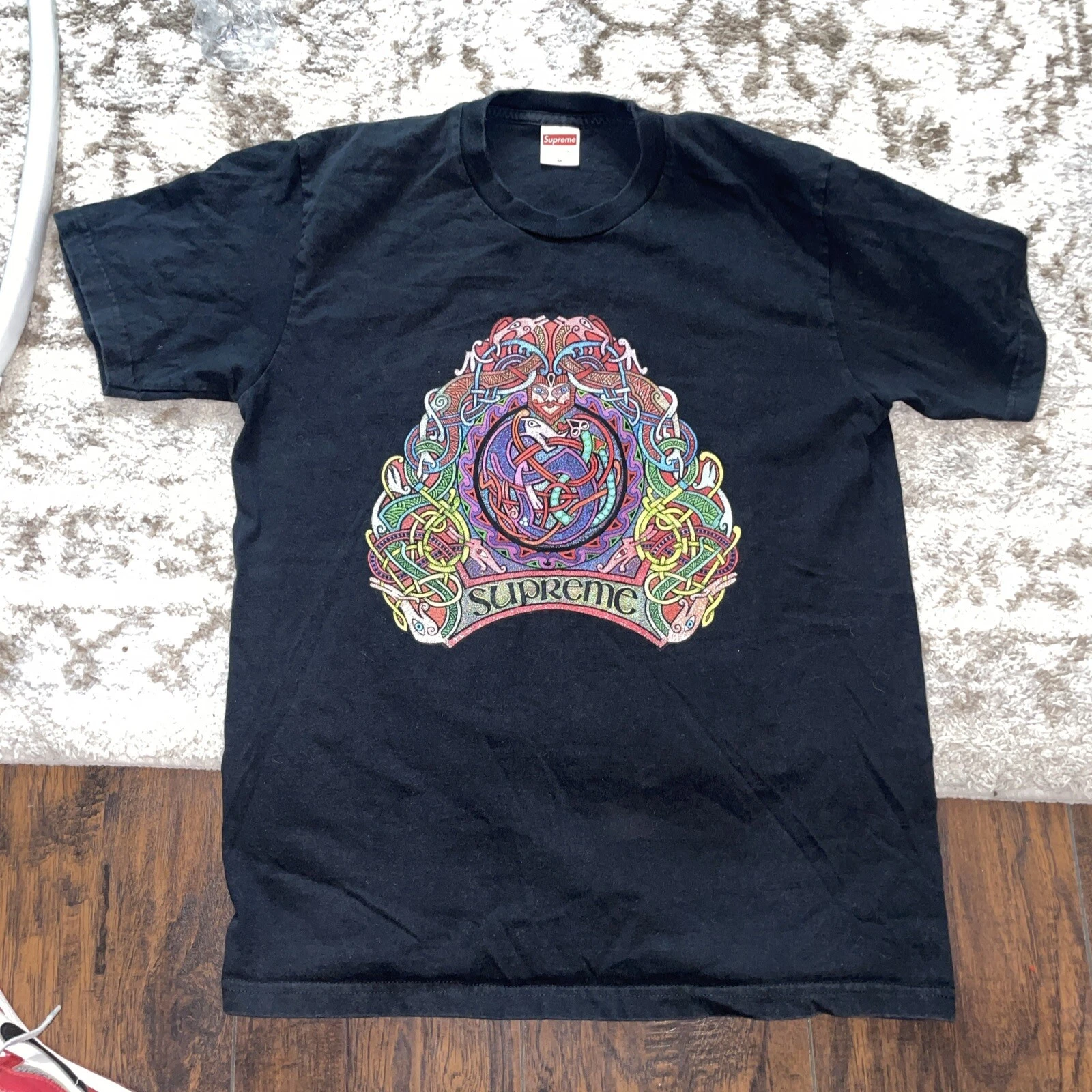 Tee shirt noir Supreme Knot taille M homme 