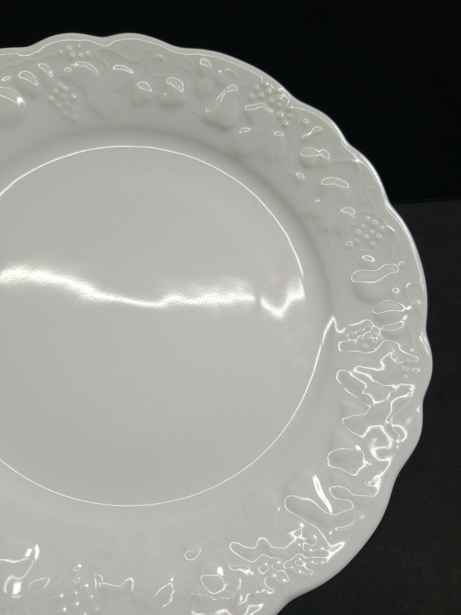 Philippe PH Deshoulieres Blanc De Blanc 8-5/8” Plate Porcelain