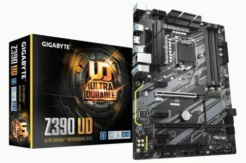 Placa madre Intel GIGABYTE Z390 UD LGA 1151 Intel Z390 300 Series SATA 6Gb/s ATX - Imagen 2 de 5