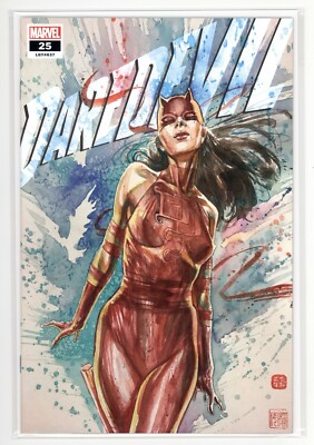 Daredevil #25 David Mack TRADE Variant 2nd Print 1st Elektra as Daredevil