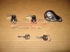 New Door Trunk Lock Set W Keys Mgb 1965-1980 Matched Key Locks Made In The Uk