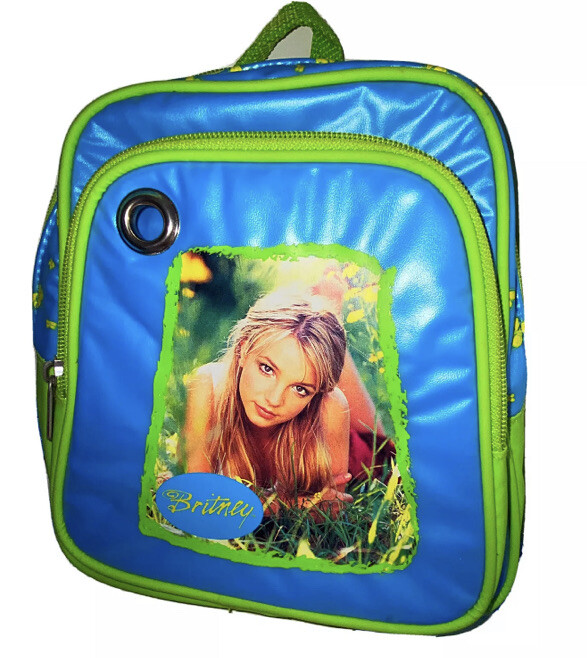 Rare Britney Spears Backpack Circa 1990s Fashion 1999 2000 Walkman