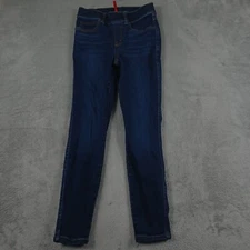 Spanx Leggings Womens XS Blue Jegging Pull On Pockets Stretch Preppy