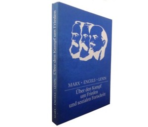 Ddr Buch Studienmaterial Marx Engels Lenin Kampf Um Frieden Inst F M L Zk D Sed Ebay