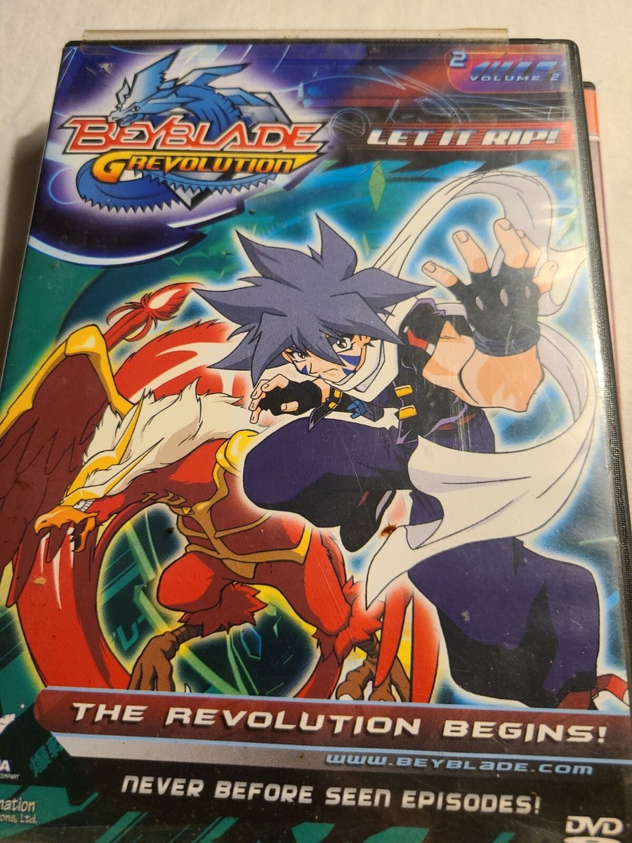 Beyblade G Revolution DVD Let It Rip Volume