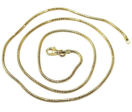 Solid 18k Yellow Gold Chain Round Box Snake 1 5 Mm Bright 50cm Inches Ebay Solid 18k Yellow Gold Chain Round Box Snake 1 5 Mm Bright 50cm Inches Ebay