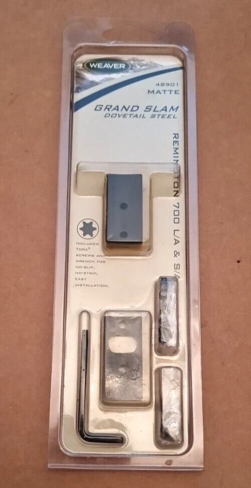 Weaver 48901 Two Piece Steel Turn In Base Set For Remington 700, 40x, 78 721 725 - Image 2 of 3