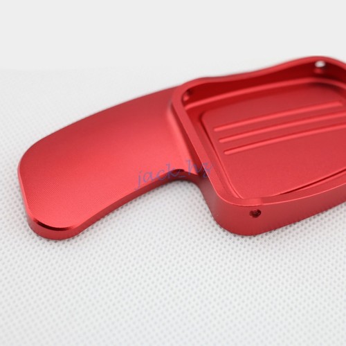 For Audi A4 B9 A3 A5 Q3 Q5 Q7 Aluminum Steering Wheel Paddle Shifter Red - Picture 9 of 12