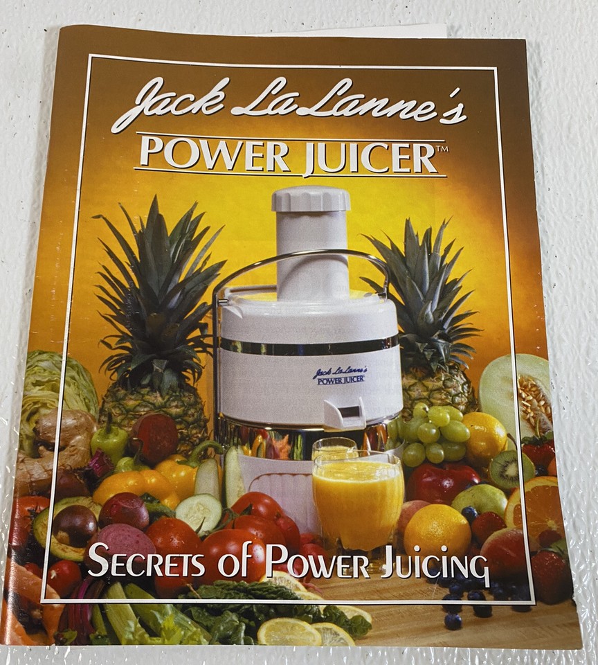 Jack LaLanne’s Power Juicer CL003AP W/Manual eBay