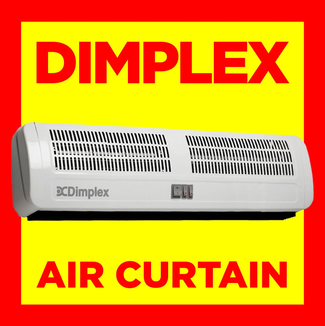 Dimplex AC6N 6kW Air Curtain Over Door Wall Fan Heater Indoor Warm Shop  6000W | eBay