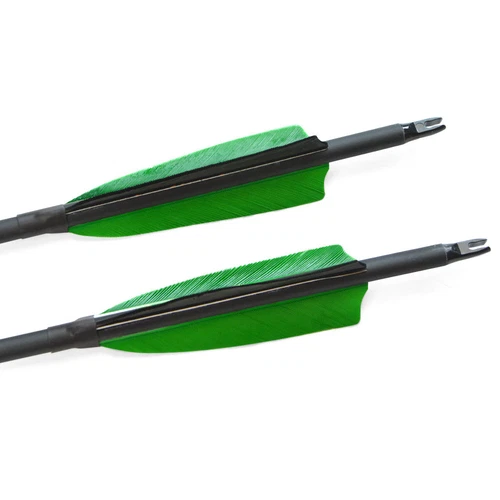 24pcs 31" Carbon Arrows Turkey Feathers Target Archery SP500 Bow Hunting Target - Picture 8 of 11