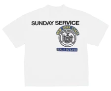 Kanye West Sunday Service New York III Tee White (KWSS-FW19) Men's Size S-XL