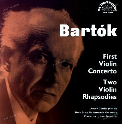 Bartók, Gertler - First Violin Concerto / Two Violin Rhapsodies LP 1963 '