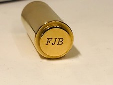 1911 End Cap Gov FJB Stainless 24k gold plated and commander made in the USA