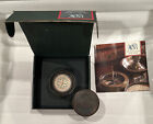 Stunning 19th Century Reproduction Solid Brass Pocket Compass with Lid
