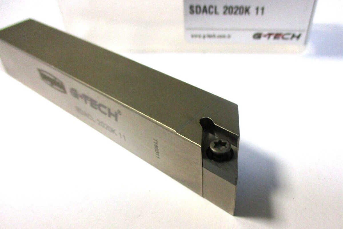 DENITOOL Klemmhalter Drehhalter SDACL 2525 M11 + 10 WSP DCMT 11 T308 C6205