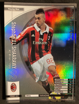 2012-13 Panini WCCF Young Star YGS Stephan El Shaarawy AC Milan