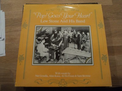 Lew Stone And His Band : POP GOES YOUR HEART : Vinyl LP : Saville : SVL 196 EX