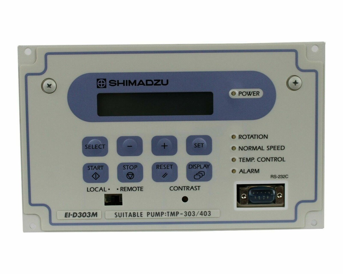 SHIMADZU POWER SUPPLY UNIT FOR TURBO MOLECULAR TMP-303/403 PUMP