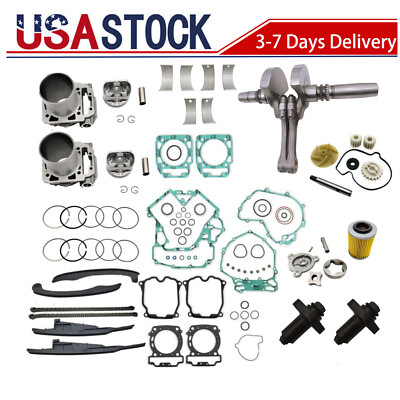ODES 1000 Engine Rebuild Complete Crankshaft Cylinder Kit Dominator Ravager X2 