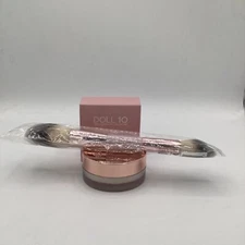 ✨DOLL 10~DOLL SKIN TALC-FREE PERFECTING TREATMENT POWDER WITH BRUSH~NEW✨