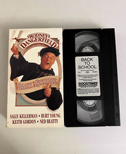 Back to School VHS Tape Movie Comedy Rodney Dangerfield