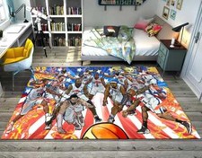 USA Basketball Rug, Nba Team Rug, Sport Rug, Boys Room Rug, Custom Rug, Hypebeas