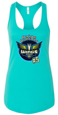 Paige Buecker #5 - WIngs - Team Buecker - Dallas - Womens Tank Top