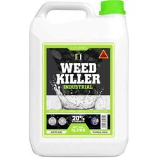 Weed Killer 5L | Patio Cleaner Strong Industrial Strength | Fast Acting 3.75 per litre
