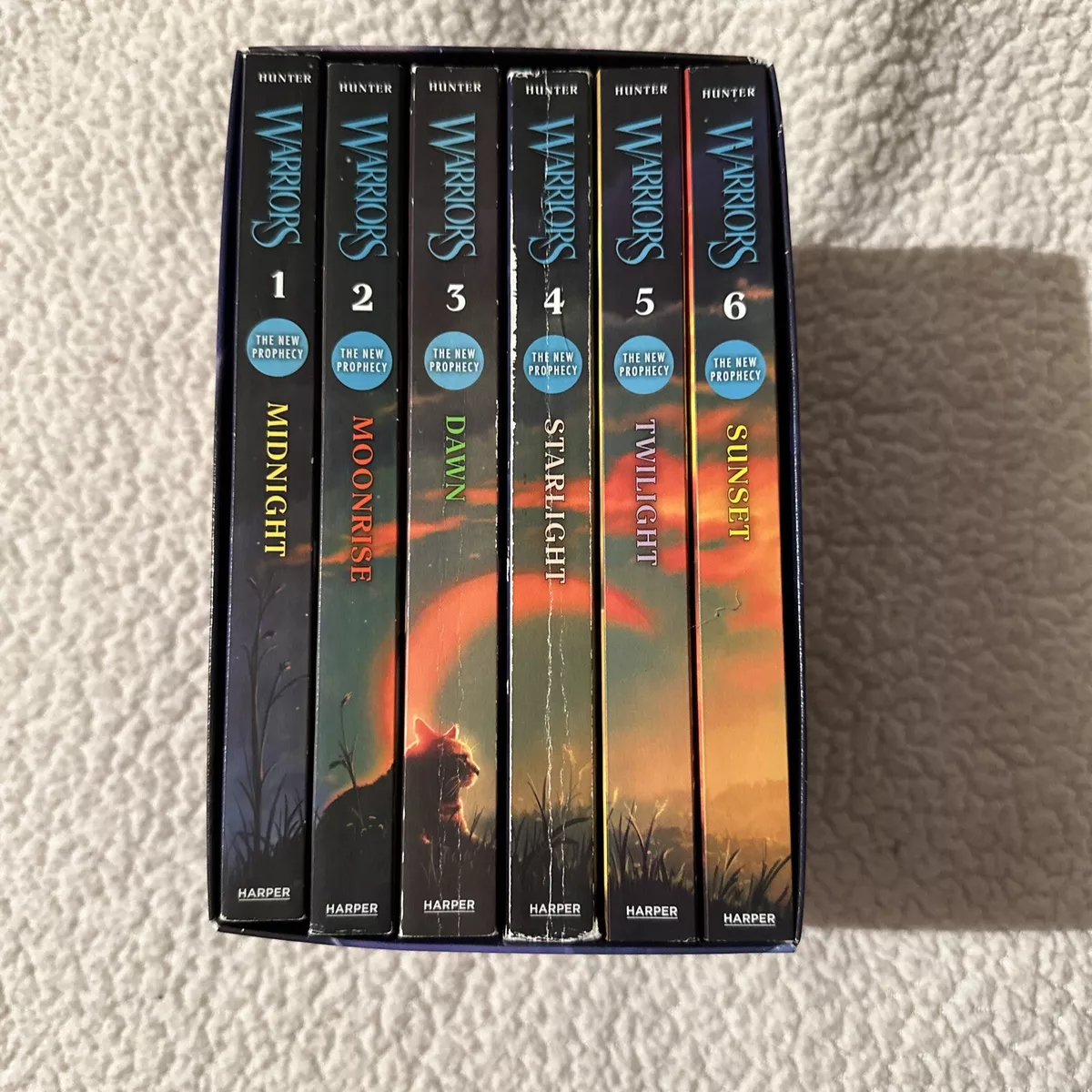 Warrior Cats Volume 1 to 12 Books Collection Set (The Complete First Series  (Warriors: The Prophecies Begin Volume 1 to 6) & The Complete Second