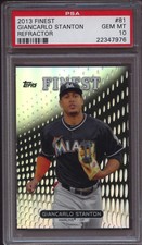 2013 Finest 81 Giancarlo Stanton Refractor PSA 10 Gem Mint