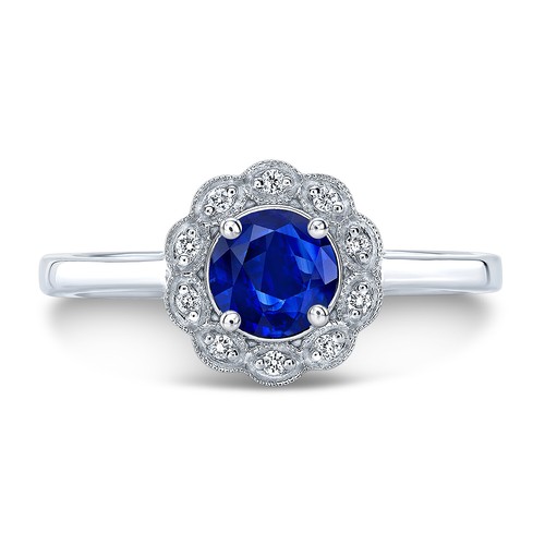 Anello Violetta Per Fidanzamento, Anniversario, Matrimonio, Oro, Con Anello Violetta Per Fidanzamento, Anniversario, Matrimonio, Oro, Con