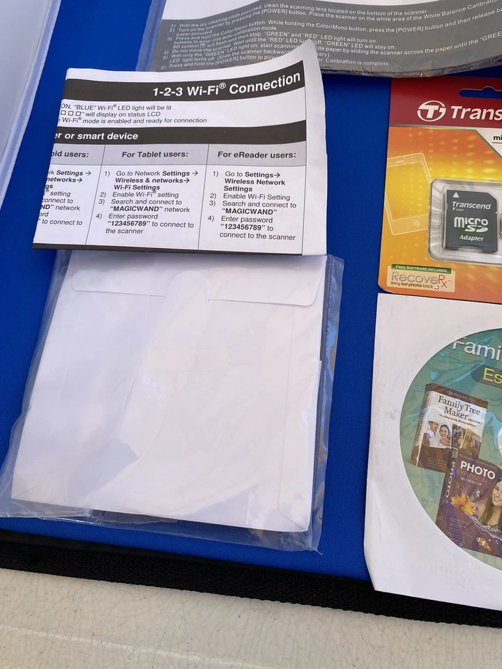 VuPoint Solutions MAGIC WAND 2 Portable Document Scanner New Unused L@@K! L@@K! - Image 4 of 4