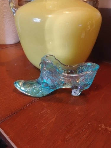 Fenton 100 Year Anniversary Glass Slipper 2005