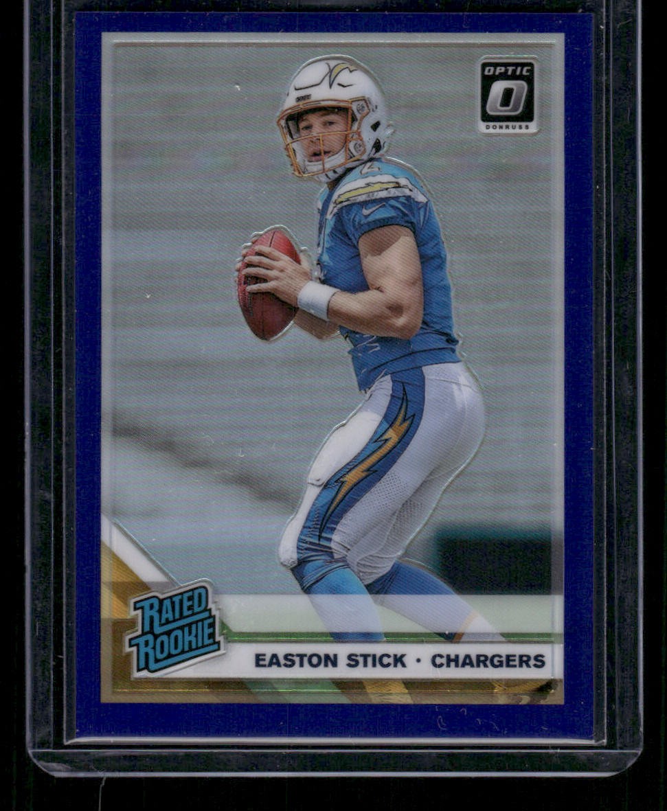 2019 Donruss Optic #189 Easton Stick Purple #/50 Rated Rookie