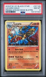 Lucario XY140 XY Black Star Promo Holo