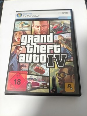  Grand Theft Auto IV  PC DVD GTA 4 Games for Windows Live USK 18 Top Zustand 