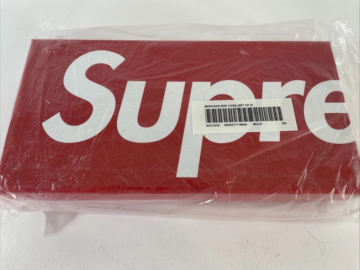 Supreme Montana Cans Mini Can Set Spray Paint 