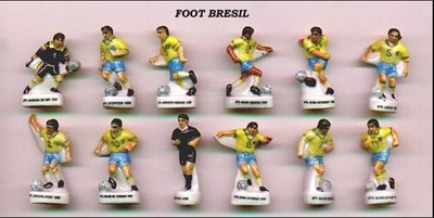 Figurine SoccerStarz – Dante, équipe Du Brésil, Tenue Domicile, Collection Officielle
