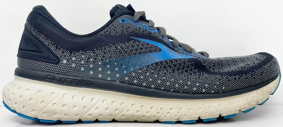 Brooks Glycerin 18 Men\'s Gray Green Mesh Athletic Sneaker 110329-1D-025 Size 12 Brooks glycerin 18 men - Gem main image 2