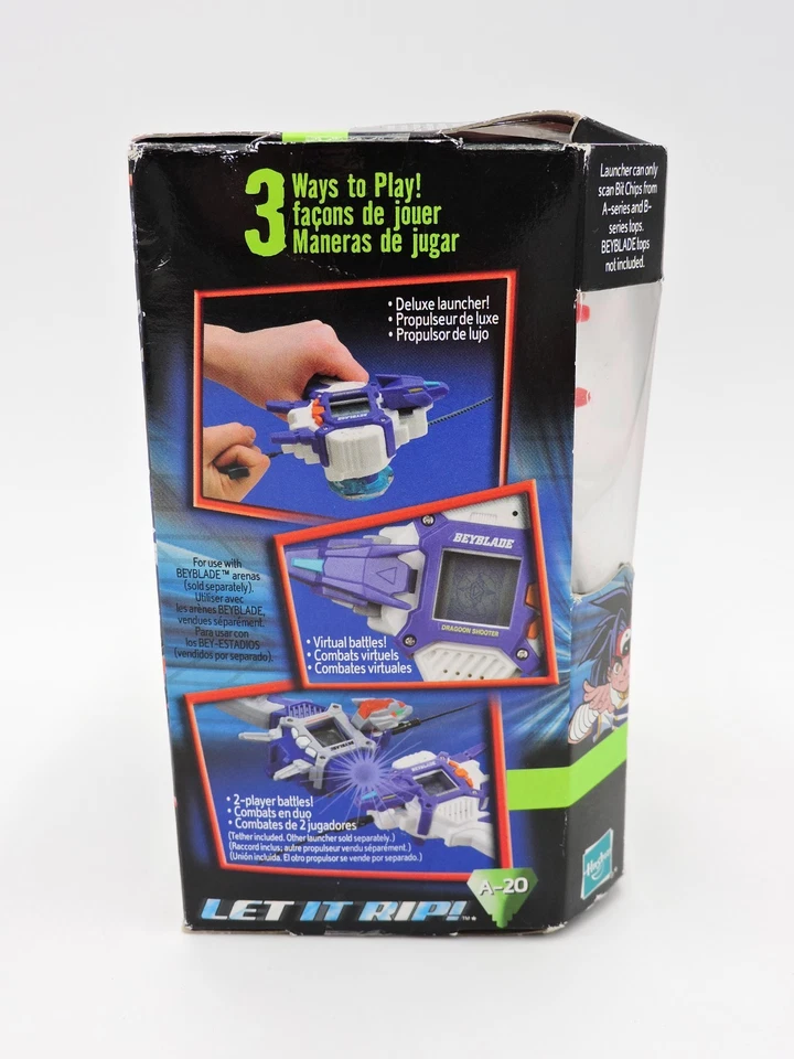 BEYBLADE Electronic Driger Shooter launcher SEALED Box 2002 Hasbro endurance - image 3 of 4