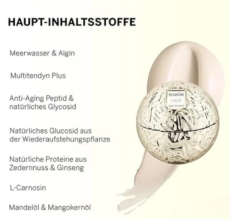 Babor HSR - Firming Anti Wrinkle Eye Cream Augencreme 30 ml | NEU | Händler - Bild 2 von 4