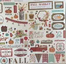 Echo Park Element Stickers Fall Market CBFAM1...