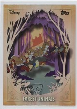 2025 Topps Disney Wonder Furry Friends Forest Animals #1 01w1