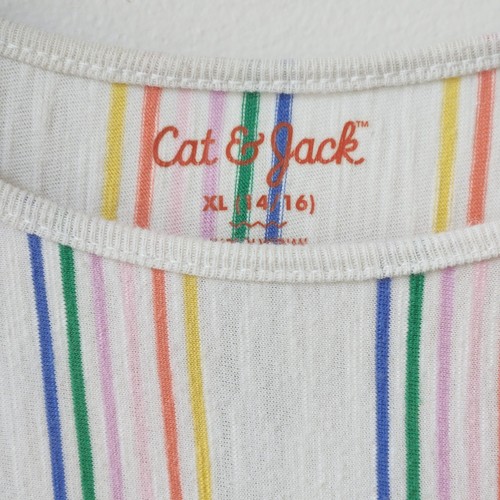 Cat & Jack Girls Pride Month Rainbow Dress, XL 14-16 - Picture 8 of 12