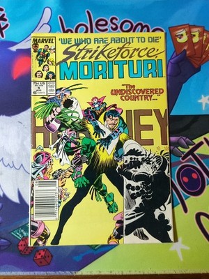 Strikeforce: Morituri #9 Newsstand Variant (Marvel Comics August 1987)